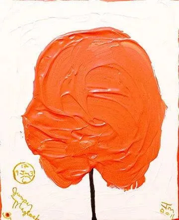 Orange Cotton Candy - Original Painting - SOLD