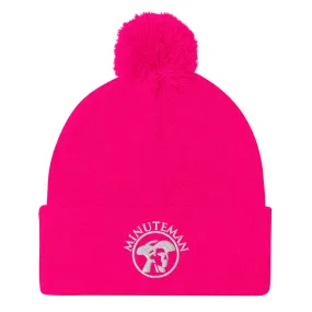 Pink Pom-Pom Beanie