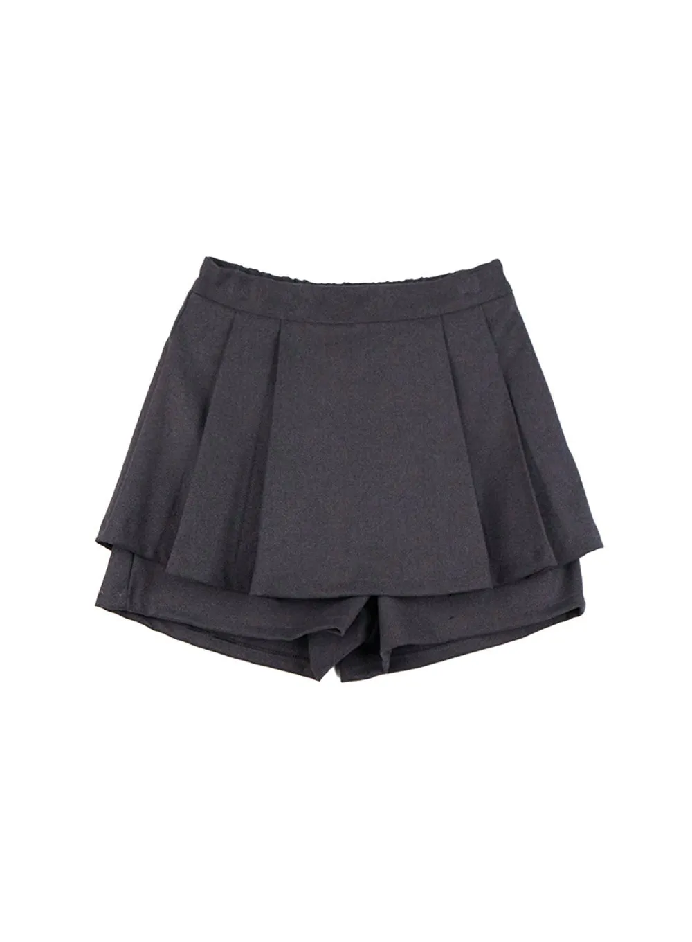 Pleated Charm Mini Skirt CN421