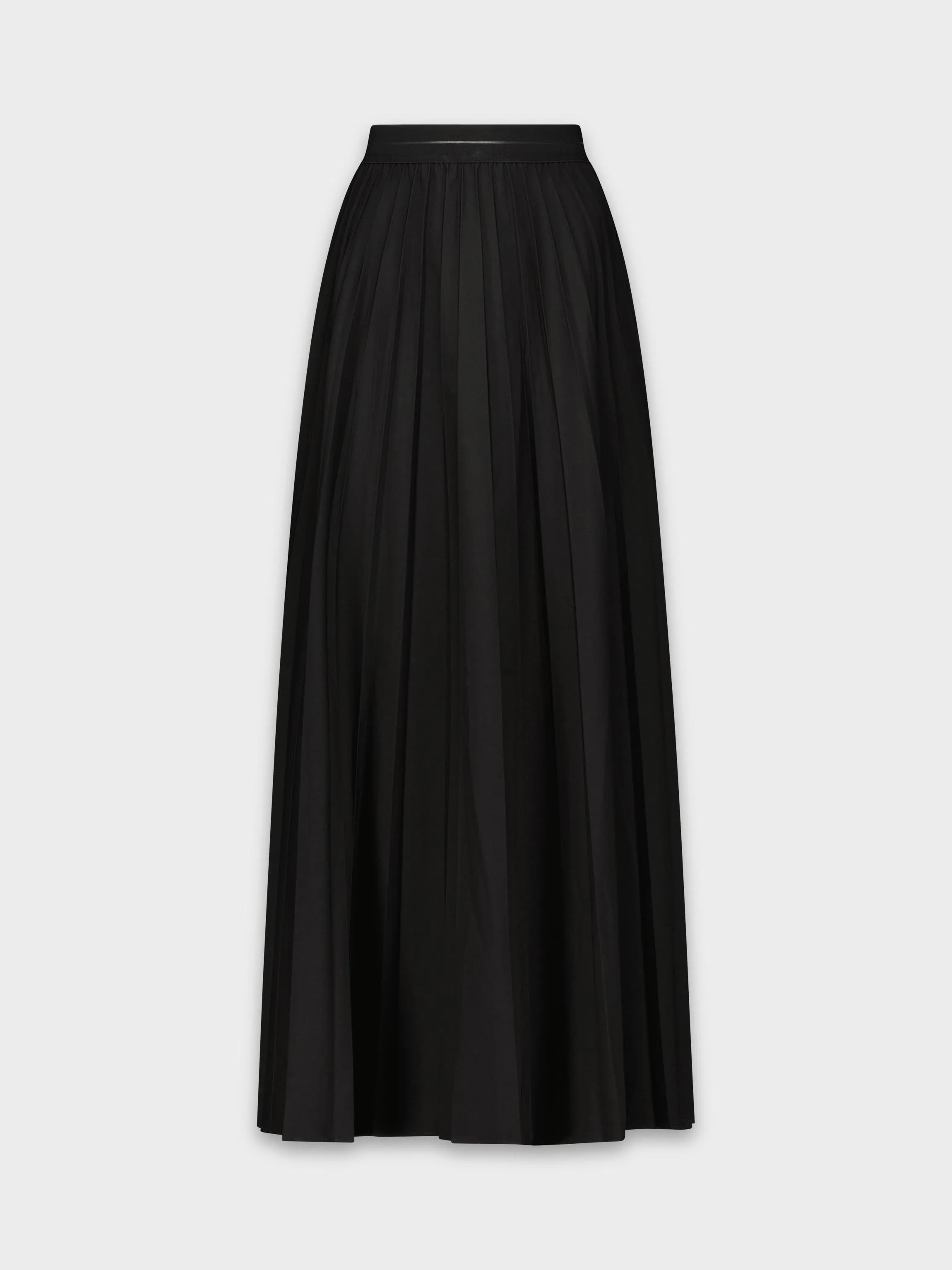 PLEATED SKIRT 37"-BLACK