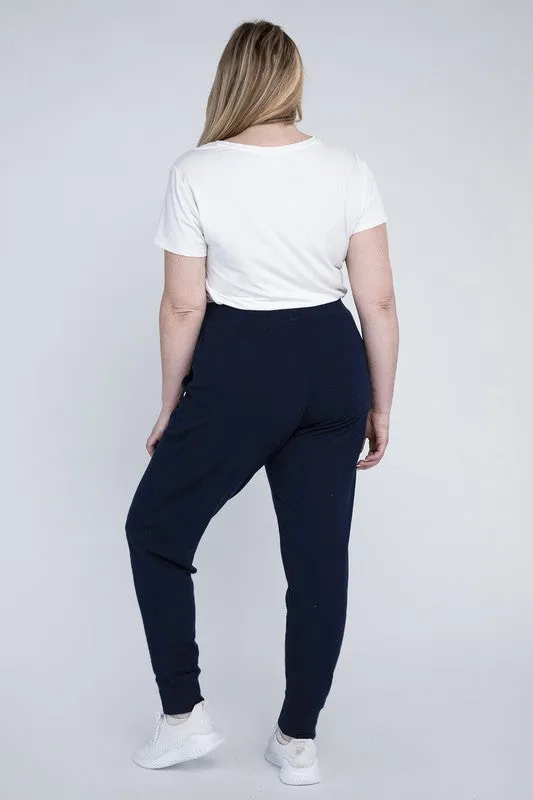 Plus-Size Jogger Pants