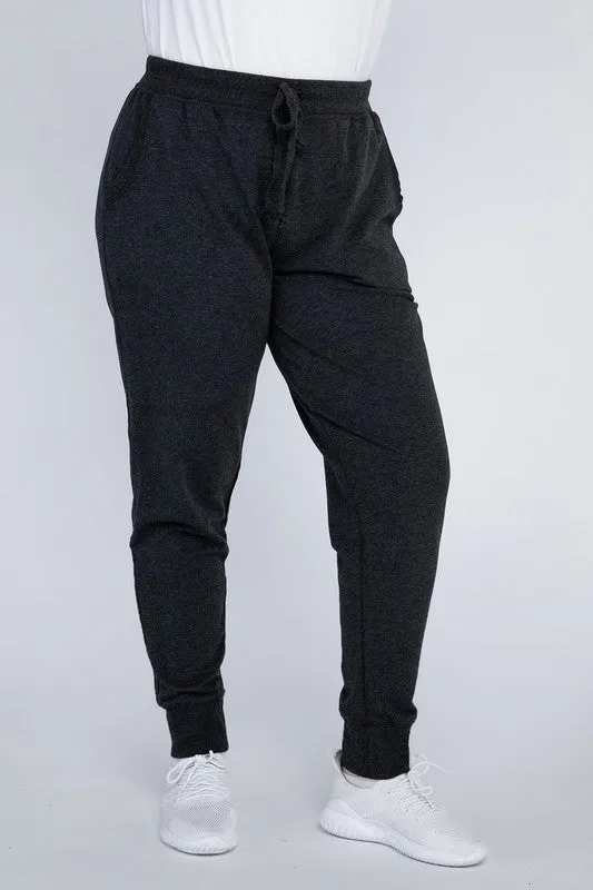 Plus-Size Jogger Pants