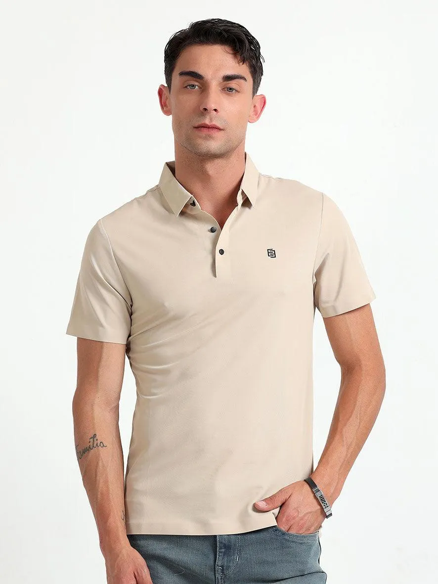 Polo T-Shirt - Cream