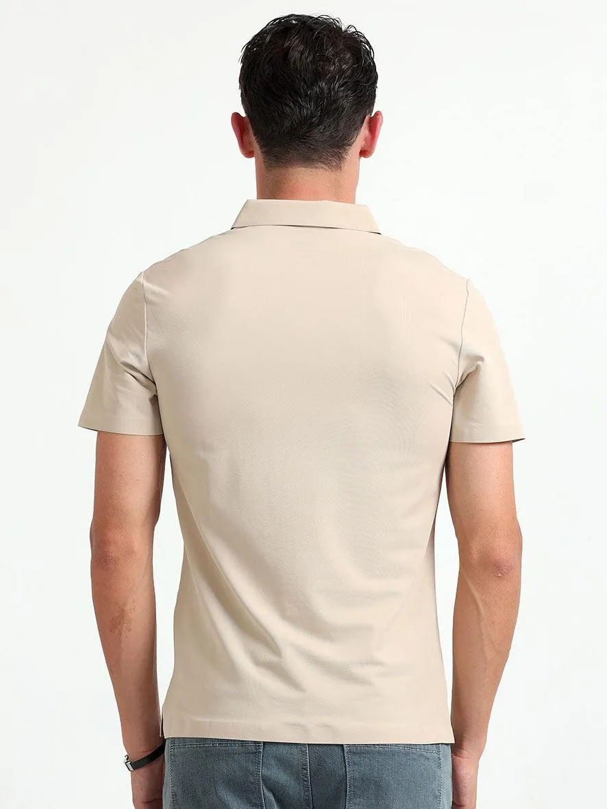 Polo T-Shirt - Cream