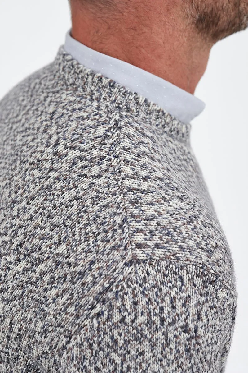 Pure Wool Crew Neck Jumper