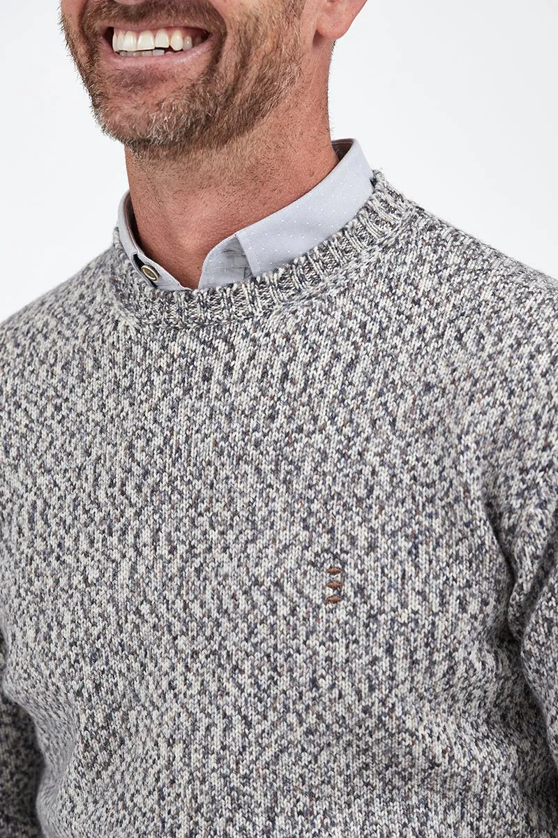 Pure Wool Crew Neck Jumper