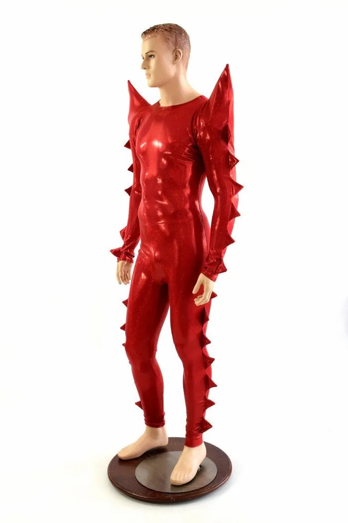 "Sebastian" Spiked Mega Sharp Shoulder Catsuit