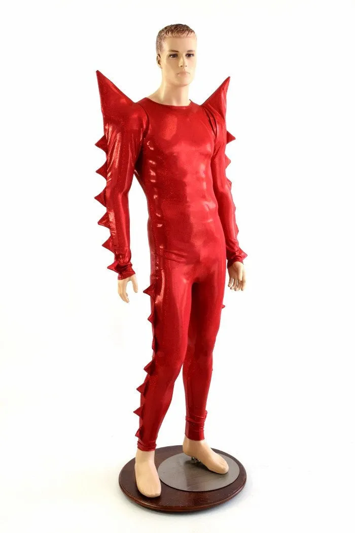 "Sebastian" Spiked Mega Sharp Shoulder Catsuit