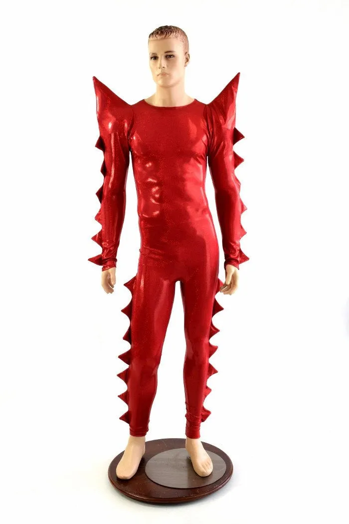 "Sebastian" Spiked Mega Sharp Shoulder Catsuit