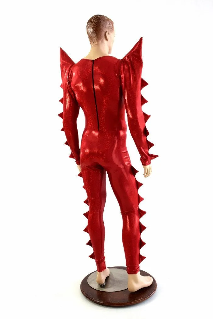 "Sebastian" Spiked Mega Sharp Shoulder Catsuit