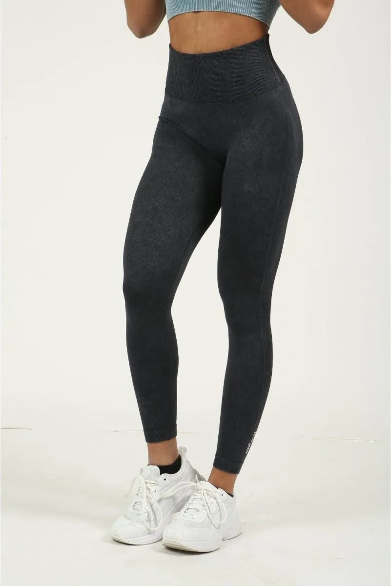 Scrunch Bum Leggings - Washed Charcoal