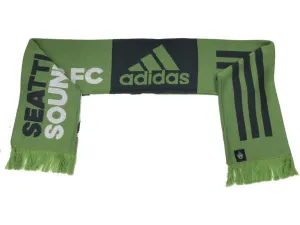 Seattle Sounders FC MLS Adidas Team Colors Acrylic Knit Scarf with Tassles