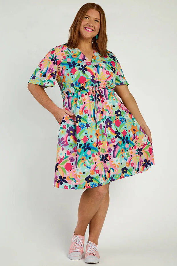 Siena Rainbow Bright Dress