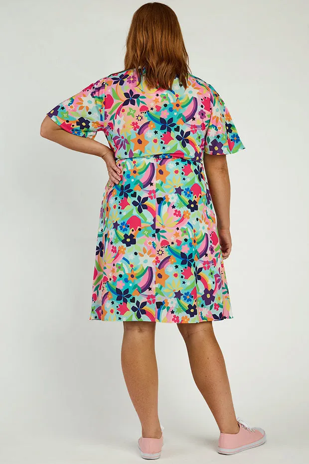 Siena Rainbow Bright Dress