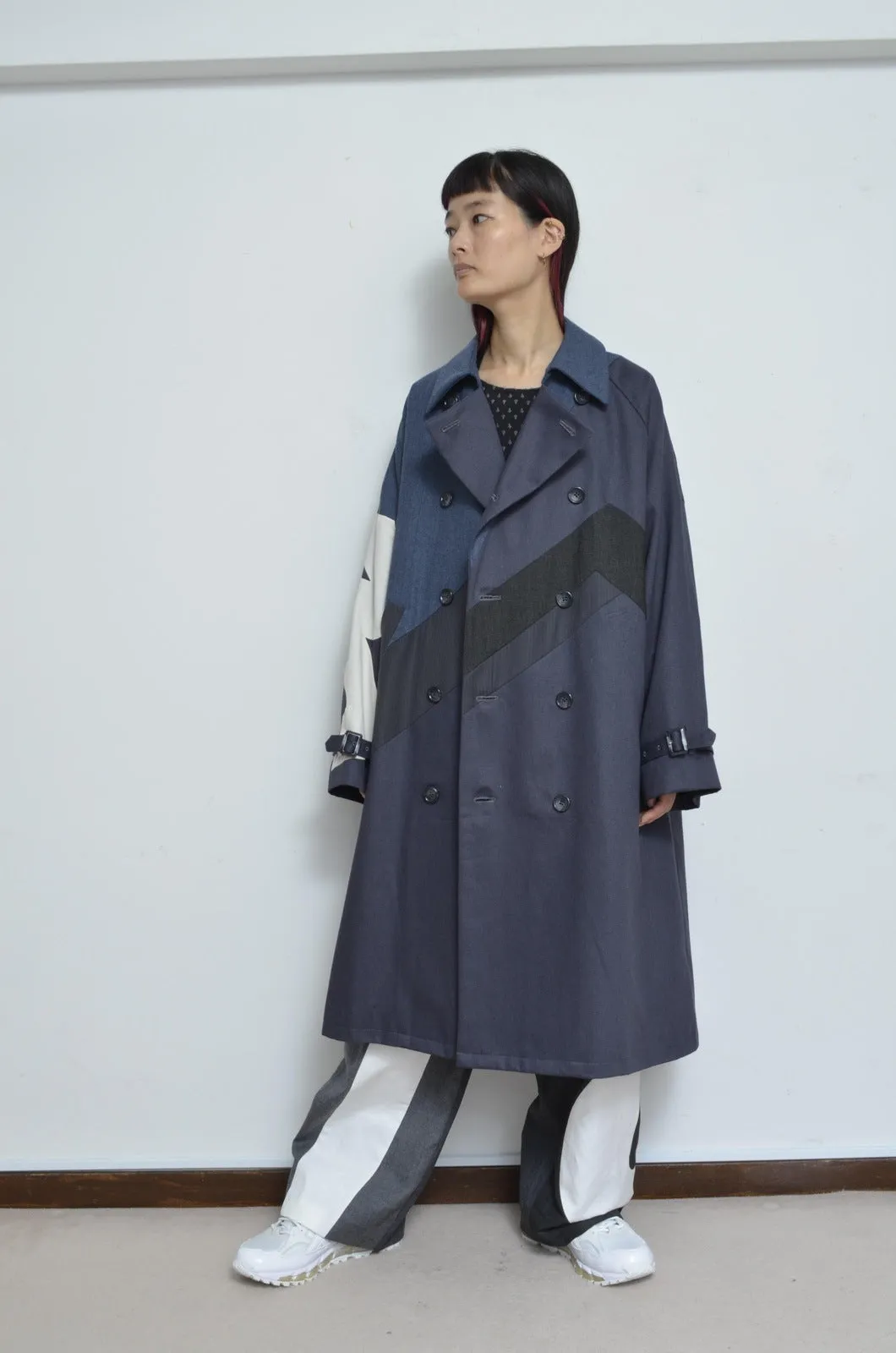 SLACKS UNE UNE TRENCH COAT/LONG_01