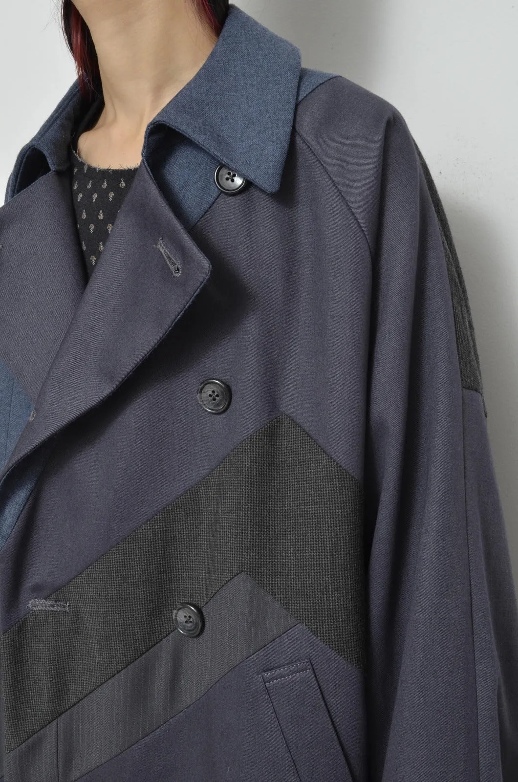 SLACKS UNE UNE TRENCH COAT/LONG_01