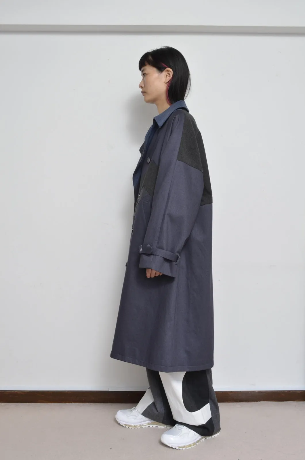 SLACKS UNE UNE TRENCH COAT/LONG_01