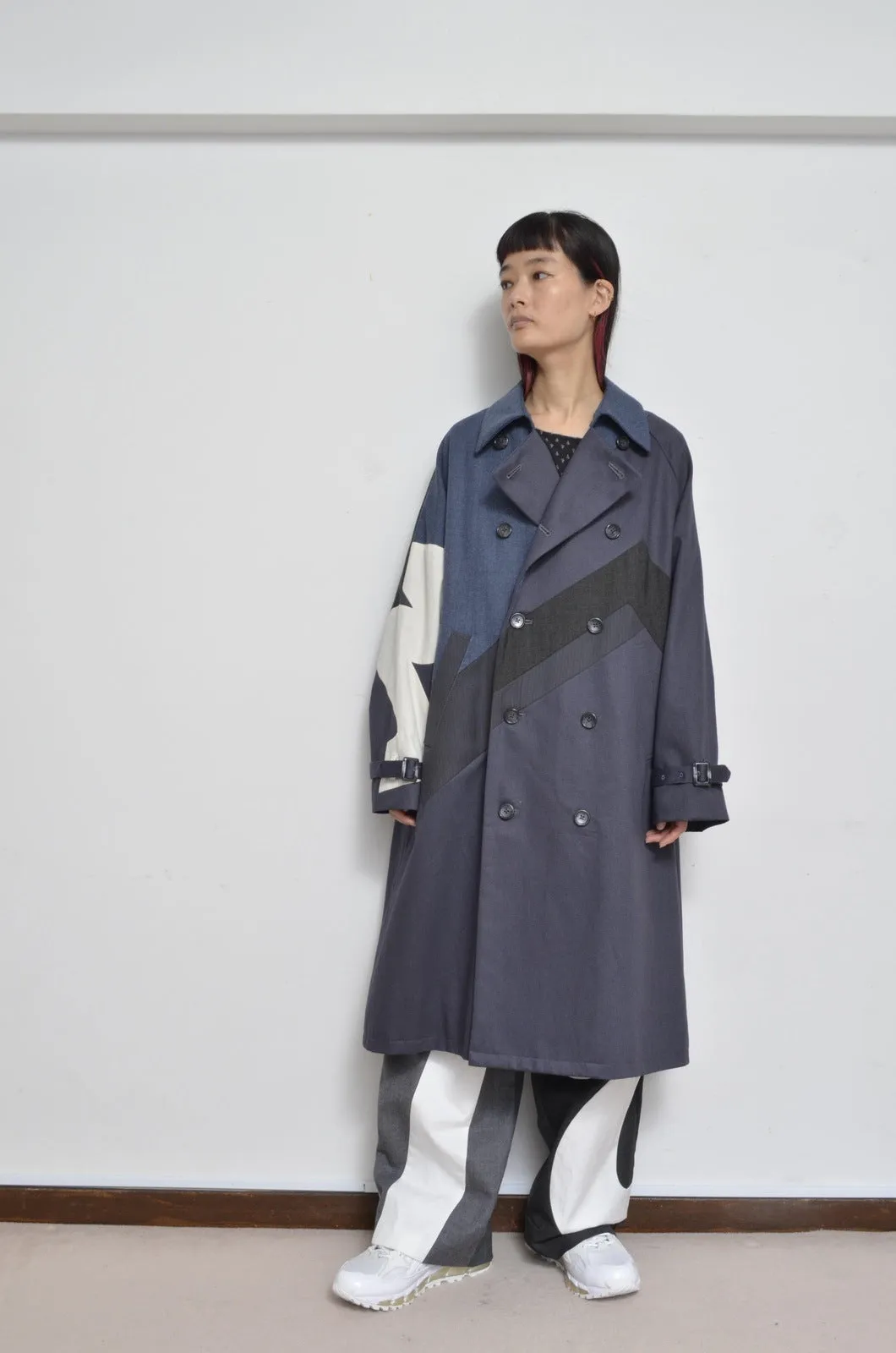 SLACKS UNE UNE TRENCH COAT/LONG_01