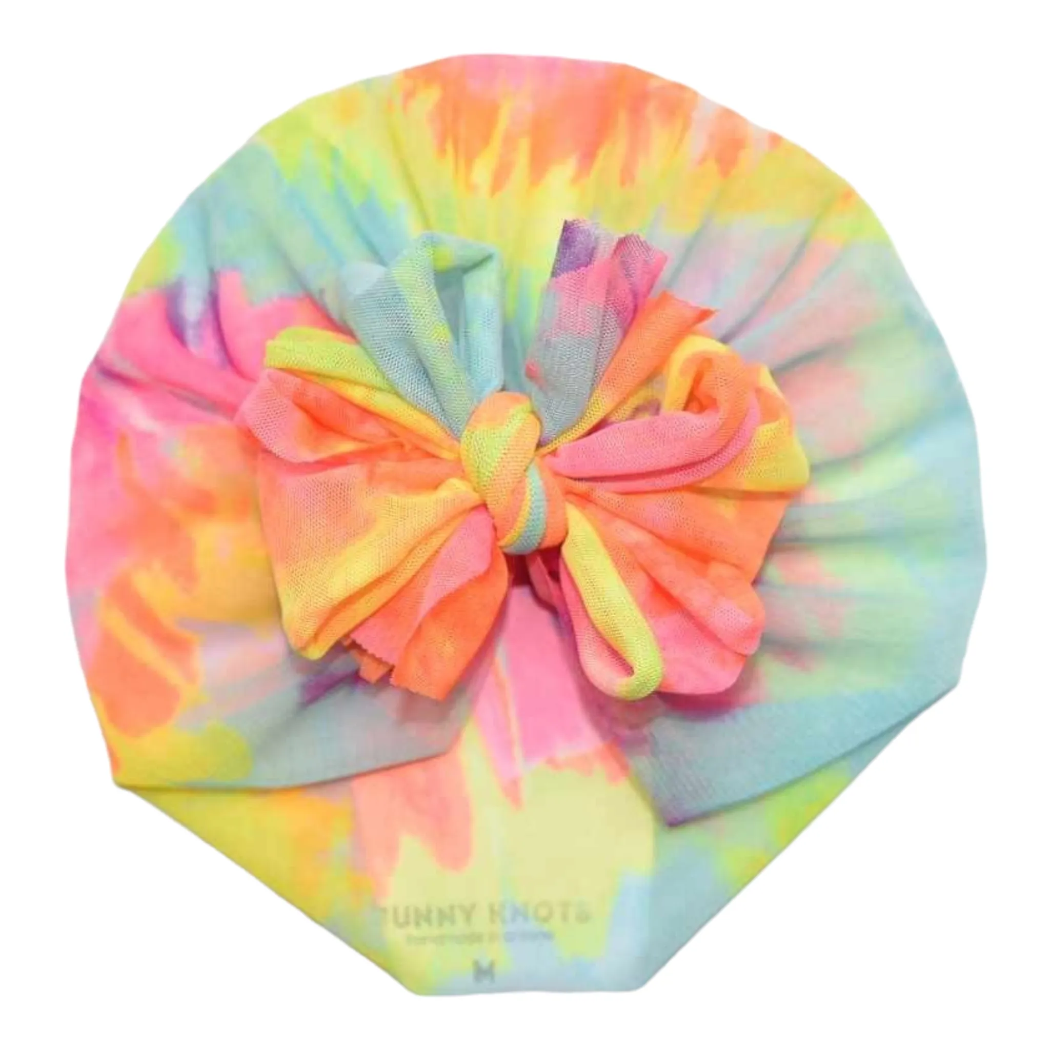 Sonnie | Bright Tie-Dye | Raga Boho Mesh Headwrap