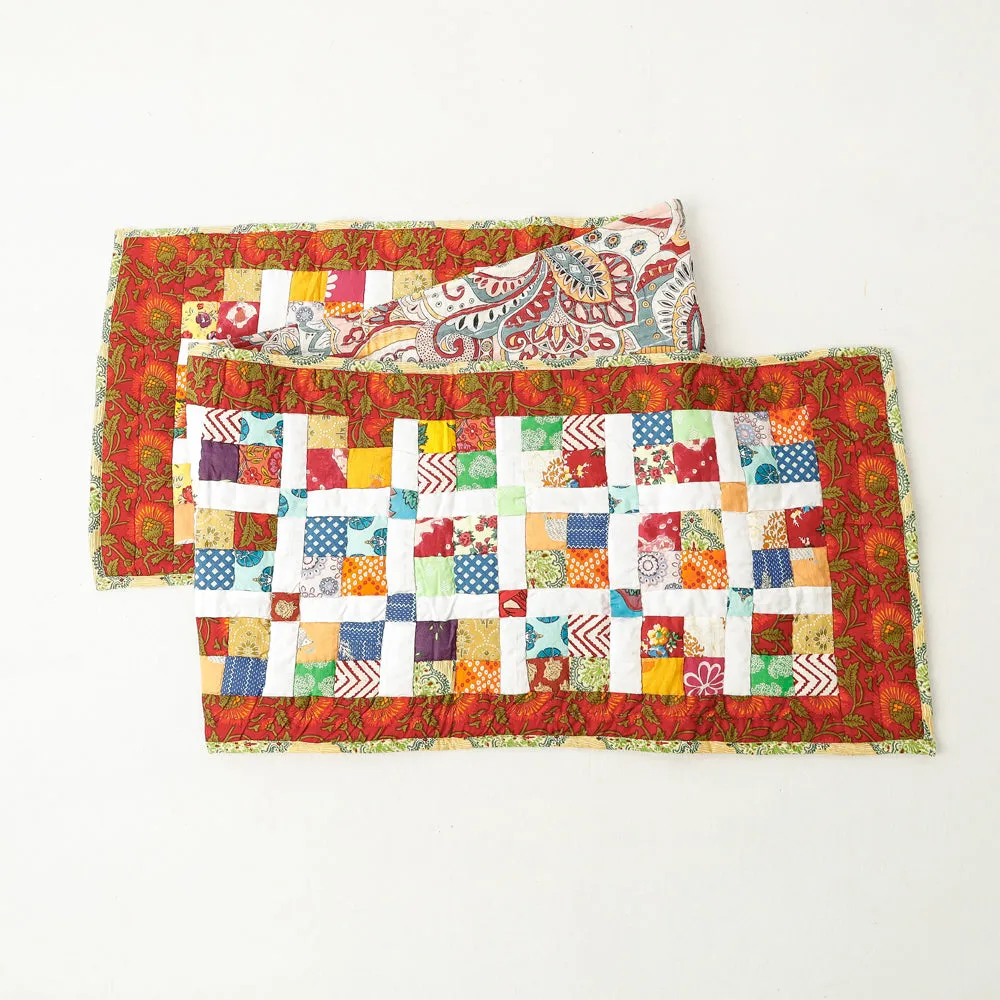 Special Applique Quilted Table Runner (75 x 16 in)