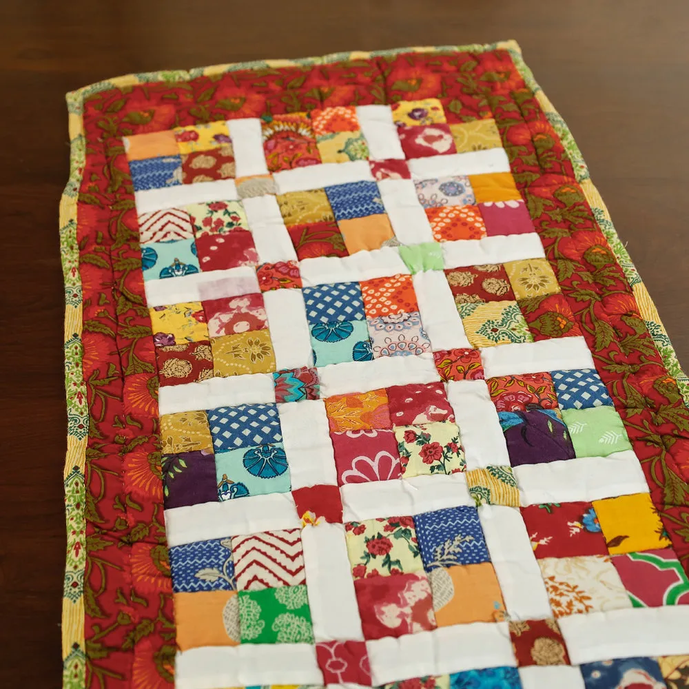 Special Applique Quilted Table Runner (75 x 16 in)