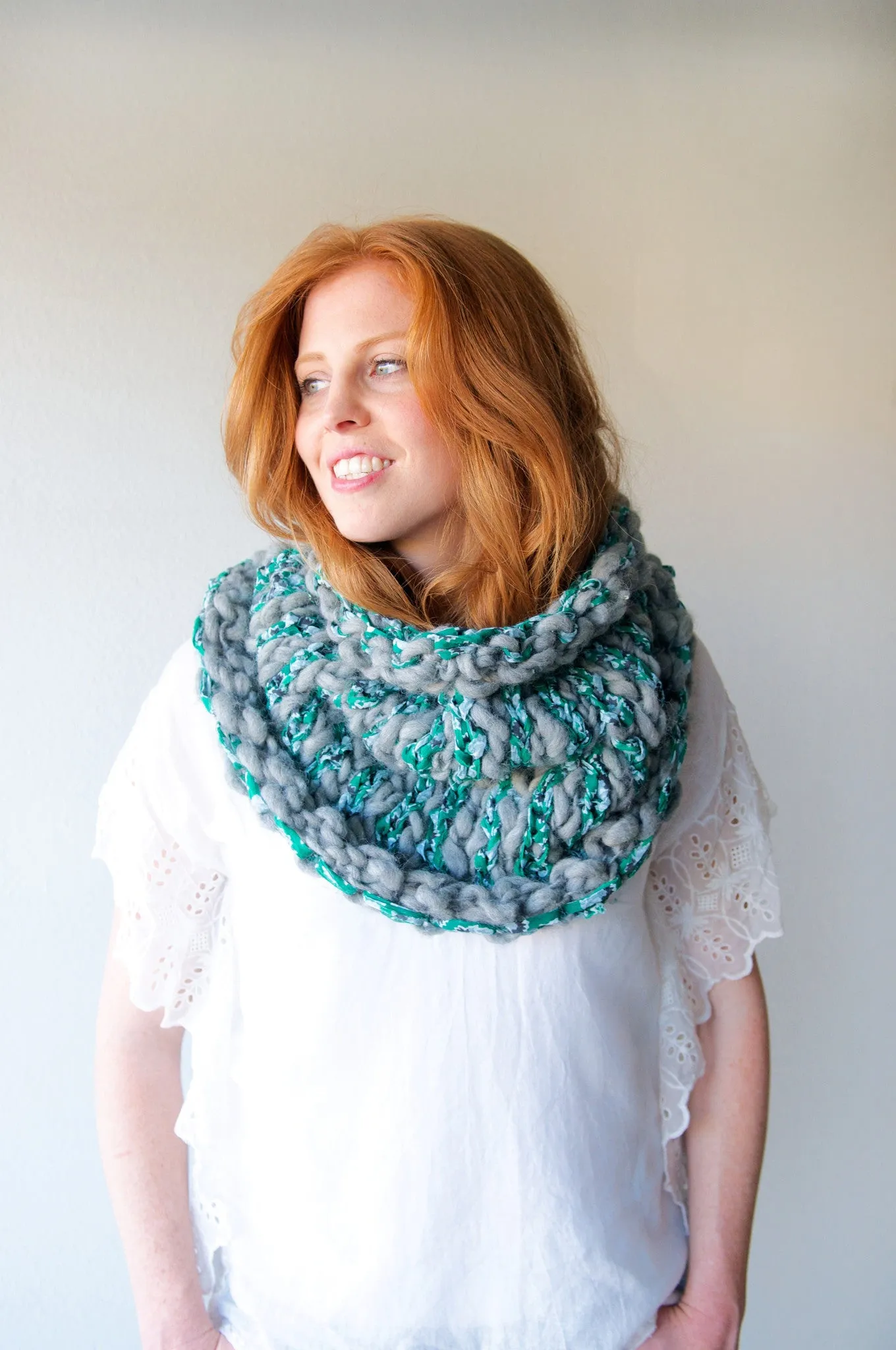 Stripe Story Cowl Pattern