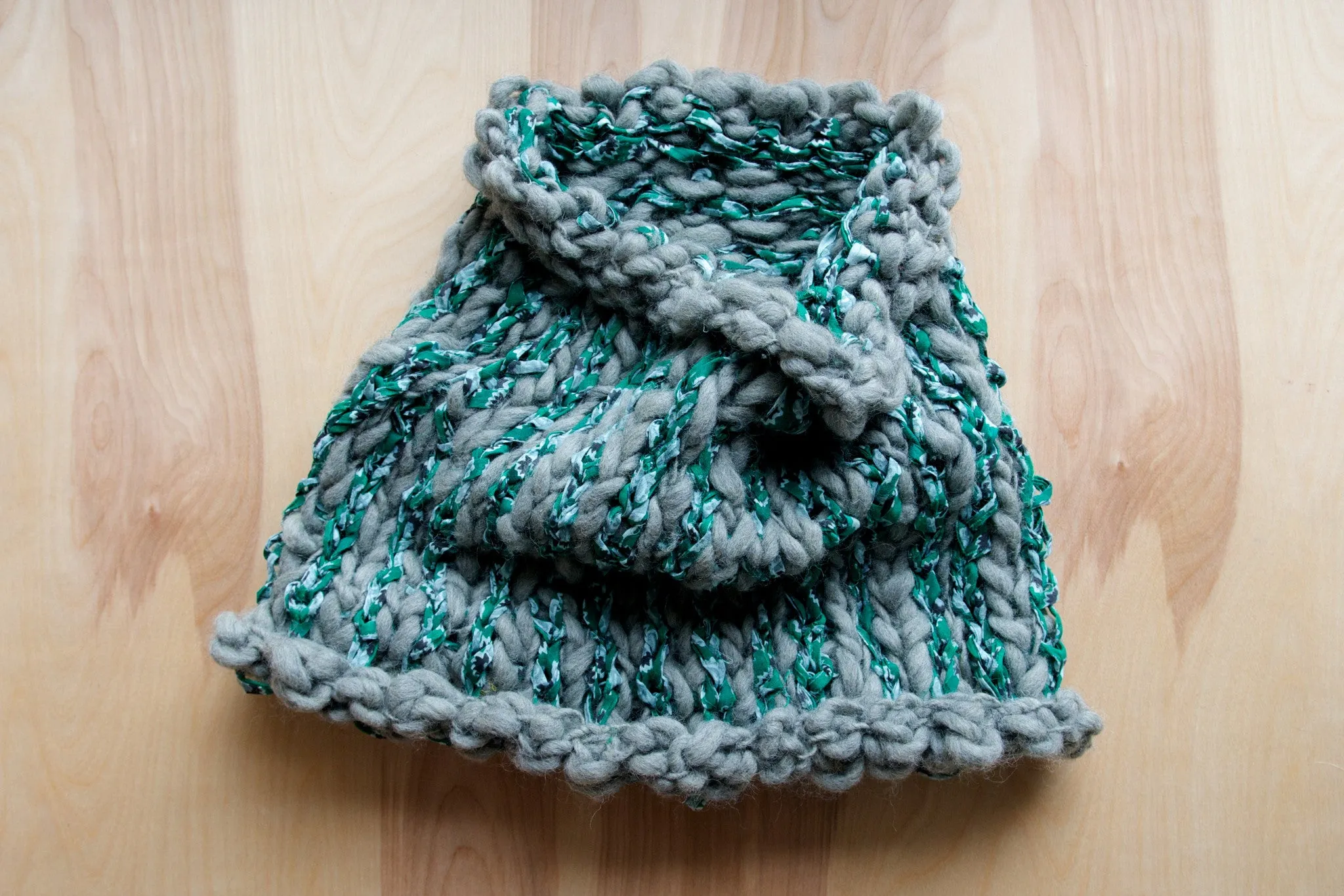 Stripe Story Cowl Pattern