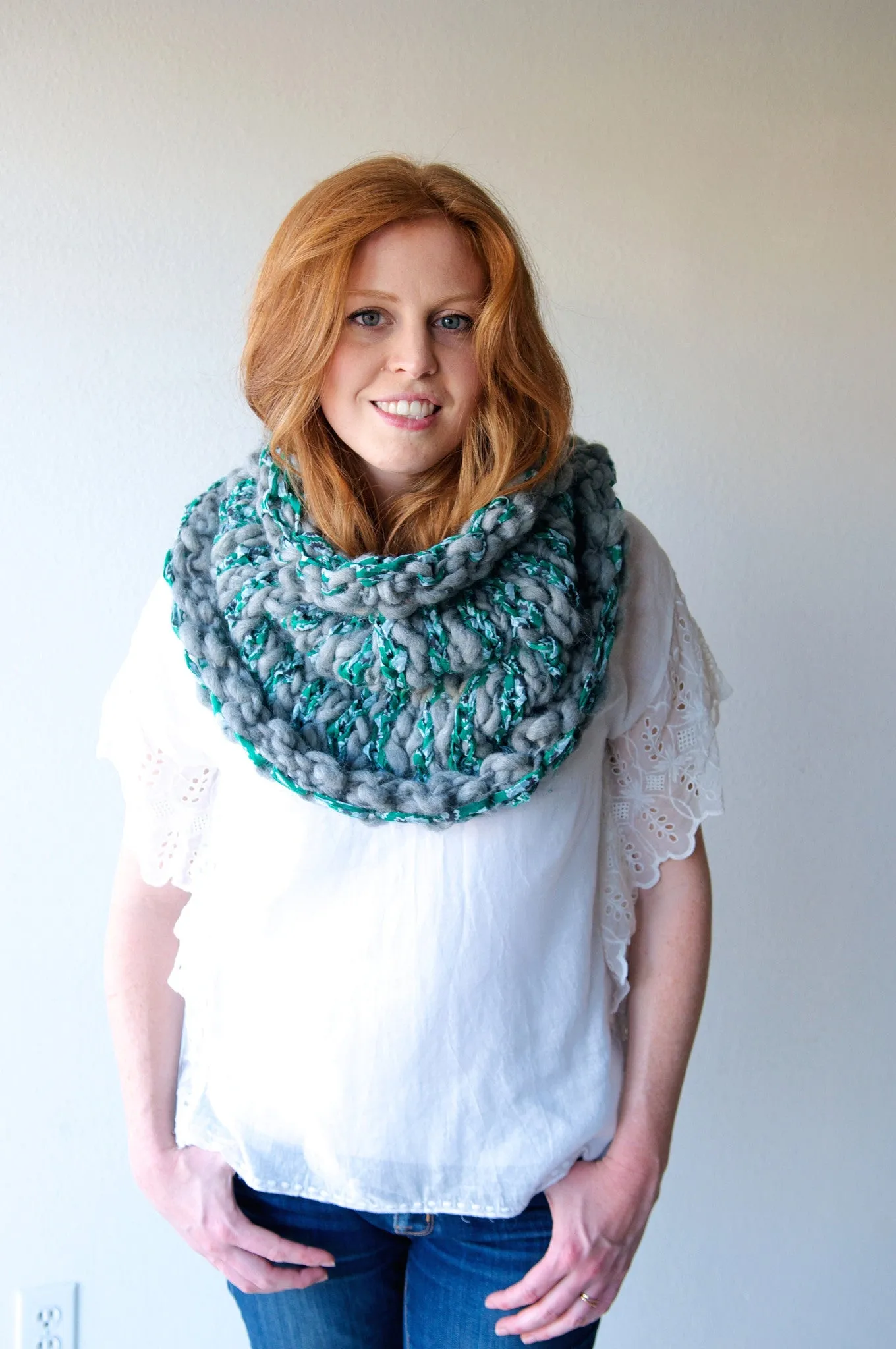 Stripe Story Cowl Pattern