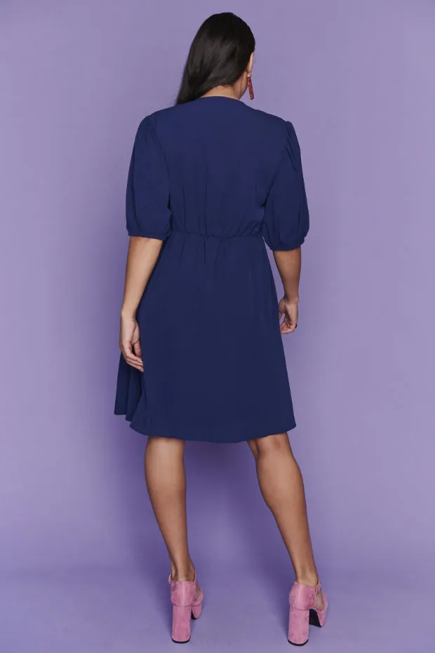 Tess Navy Dress