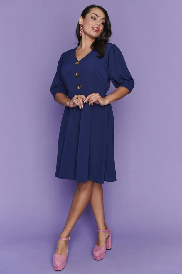 Tess Navy Dress