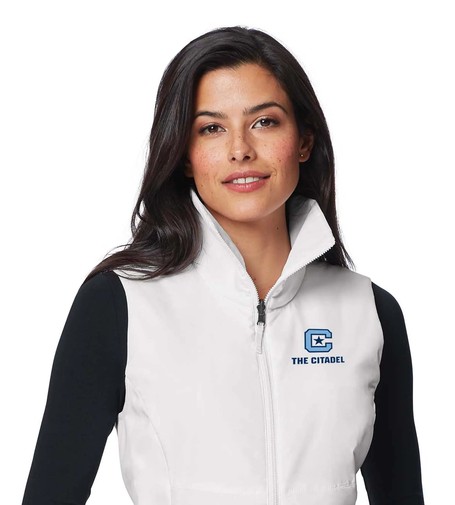 The Citadel, C star logo,  Ladies Collective Insulated Vest