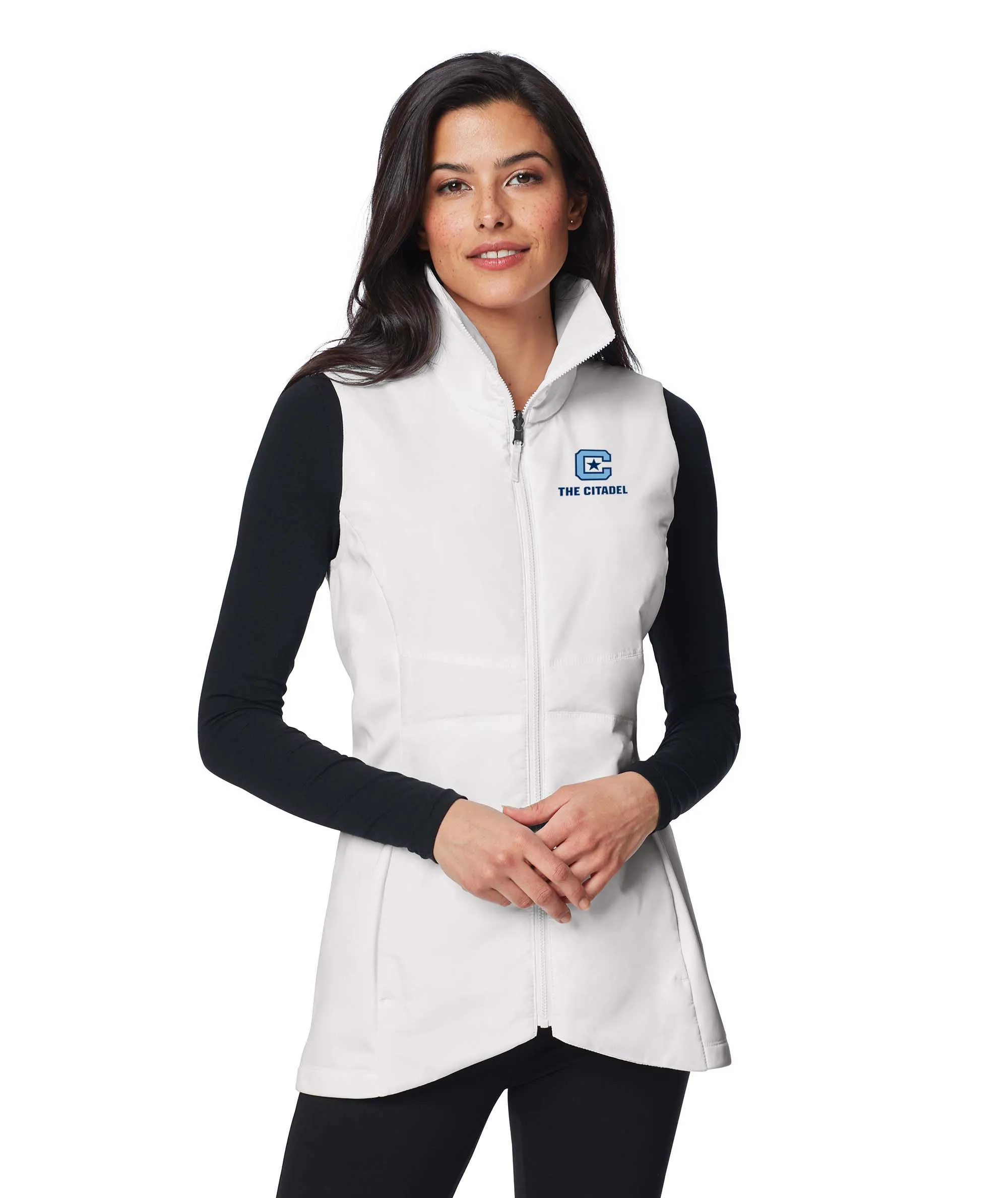 The Citadel, C star logo,  Ladies Collective Insulated Vest