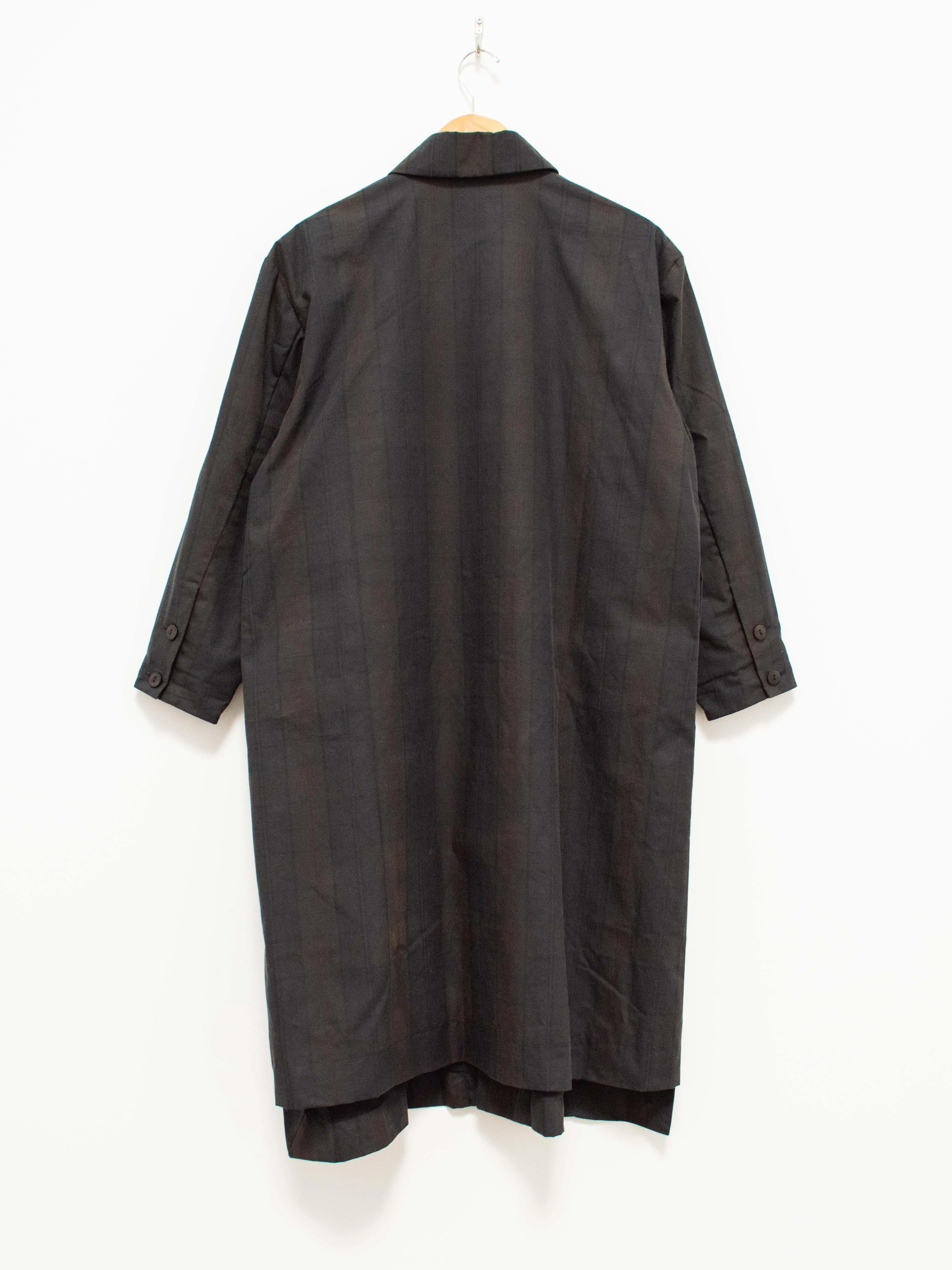 The Messenger Coat - Waxed Cotton Check