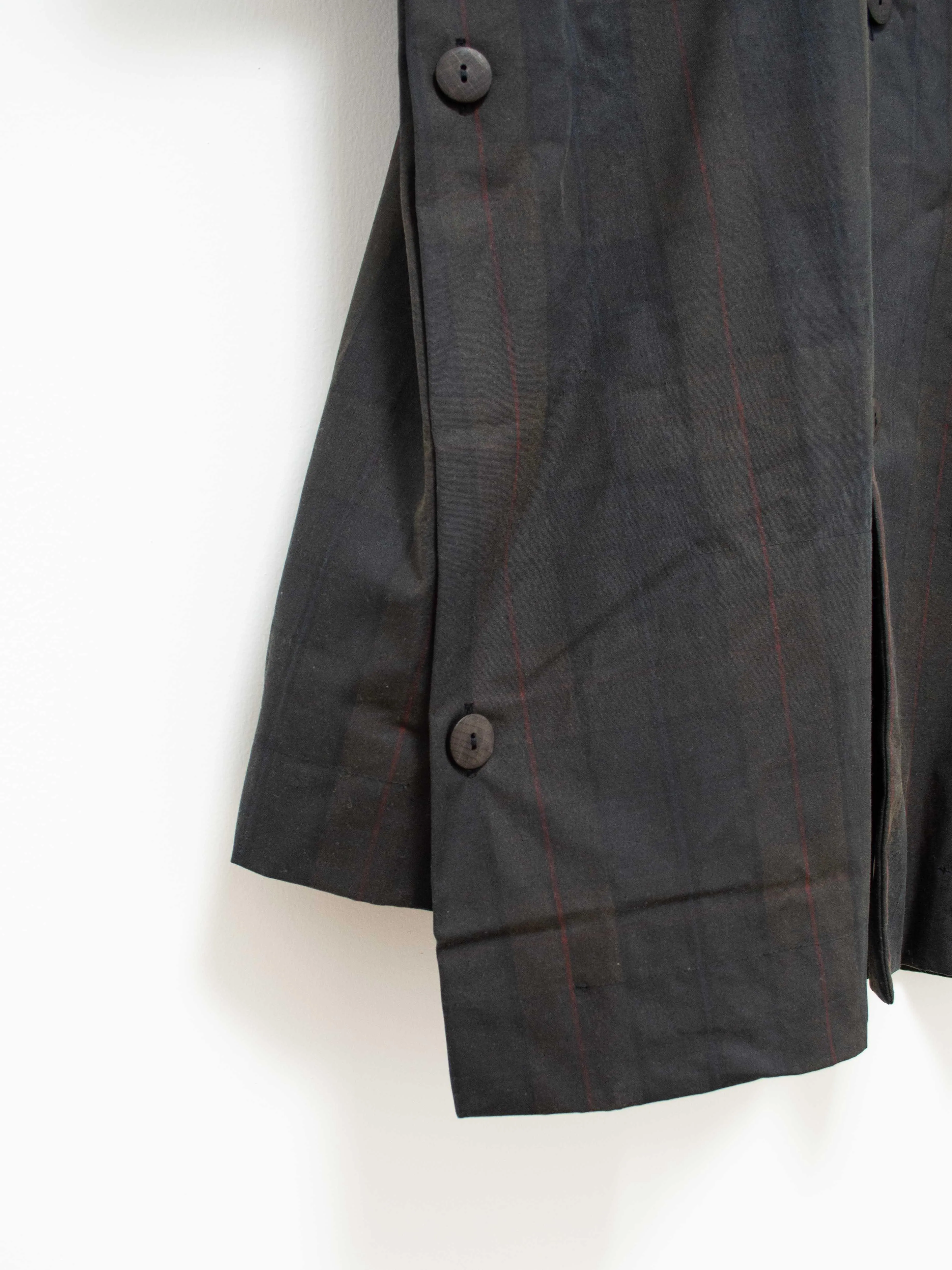 The Messenger Coat - Waxed Cotton Check