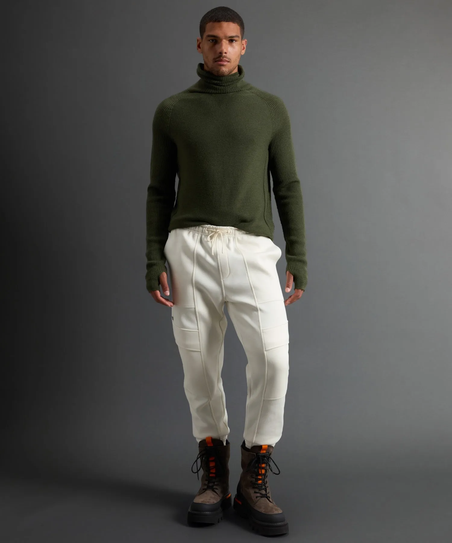 Todd Snyder X Woolrich Luxe Tech Pant in Cream