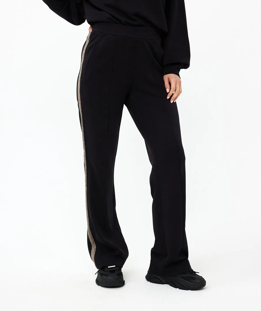 TROUSERS LUREX TAPE MODAL