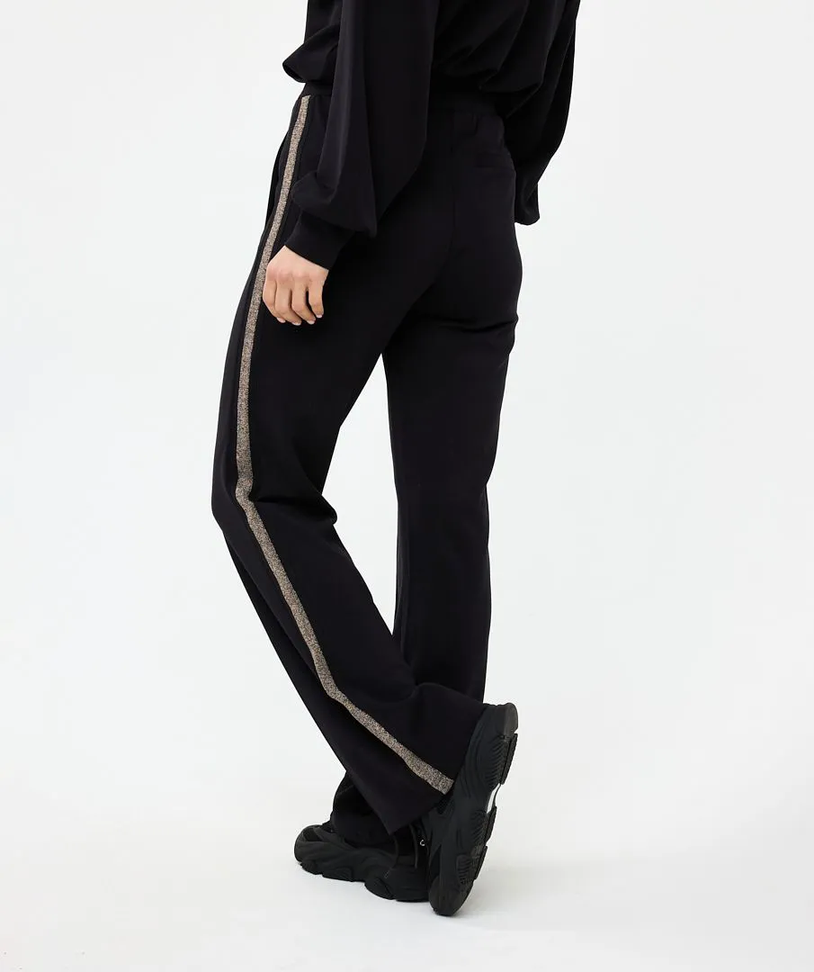 TROUSERS LUREX TAPE MODAL