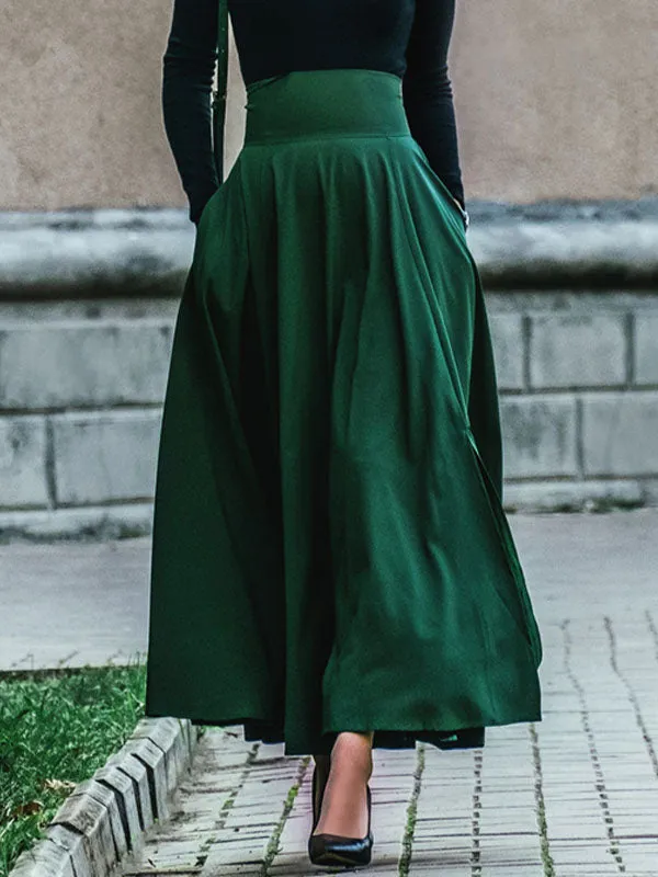 Vintage Swing Maxi Skirt