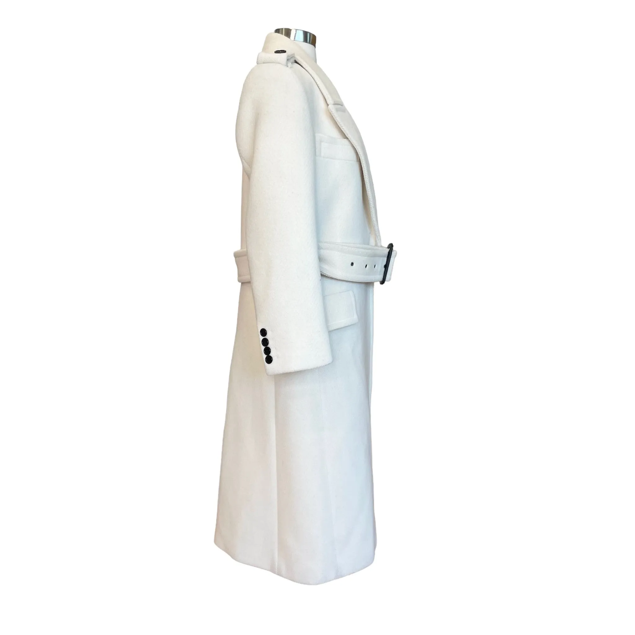 White Trench Coat - S