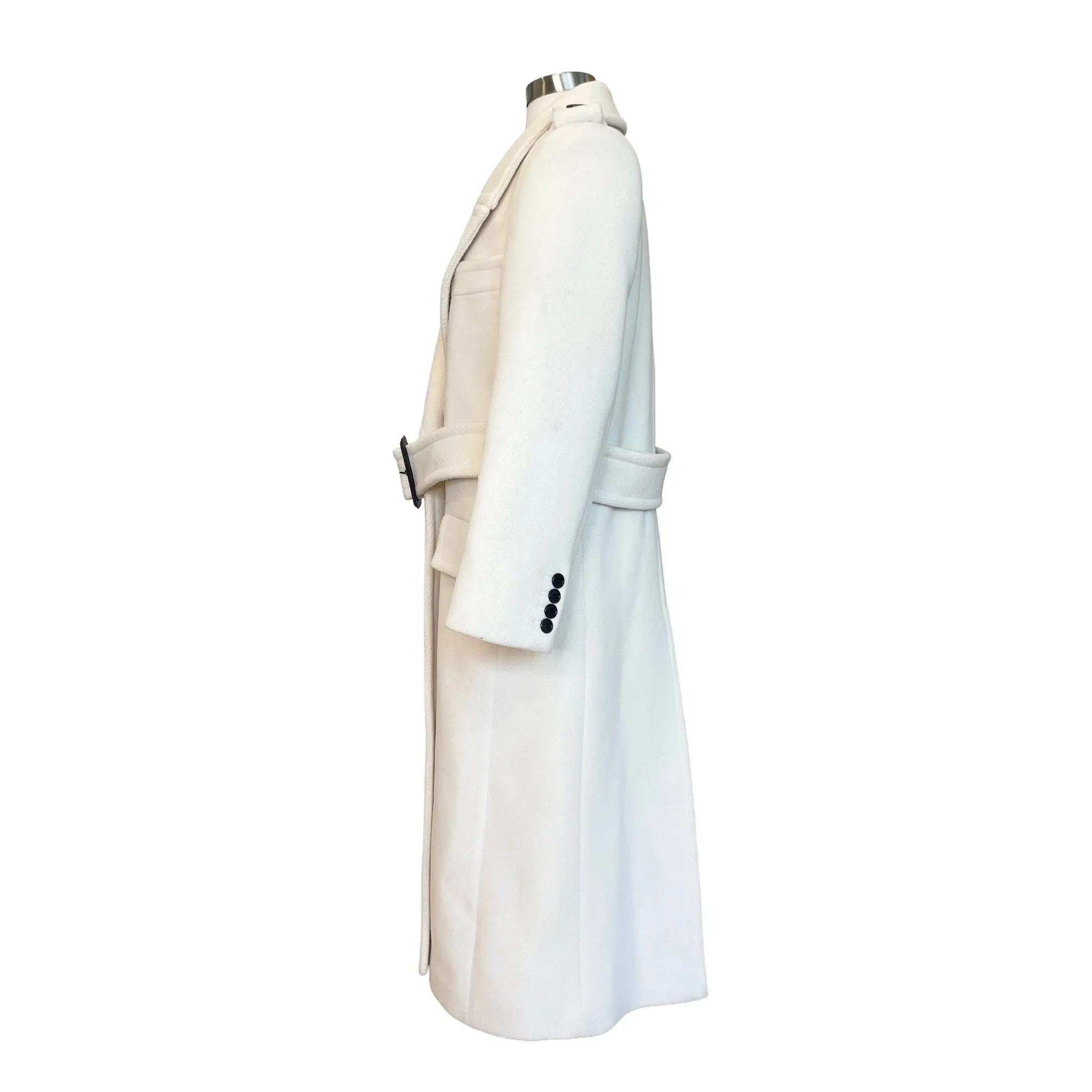 White Trench Coat - S