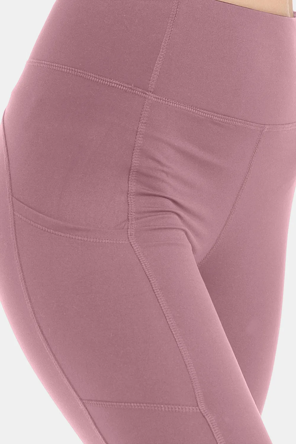 Wide Waistband High Waist Leggings