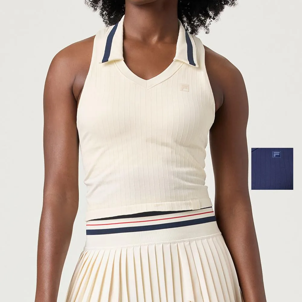 Womens Challenger Seamless Polo Tennis Tank