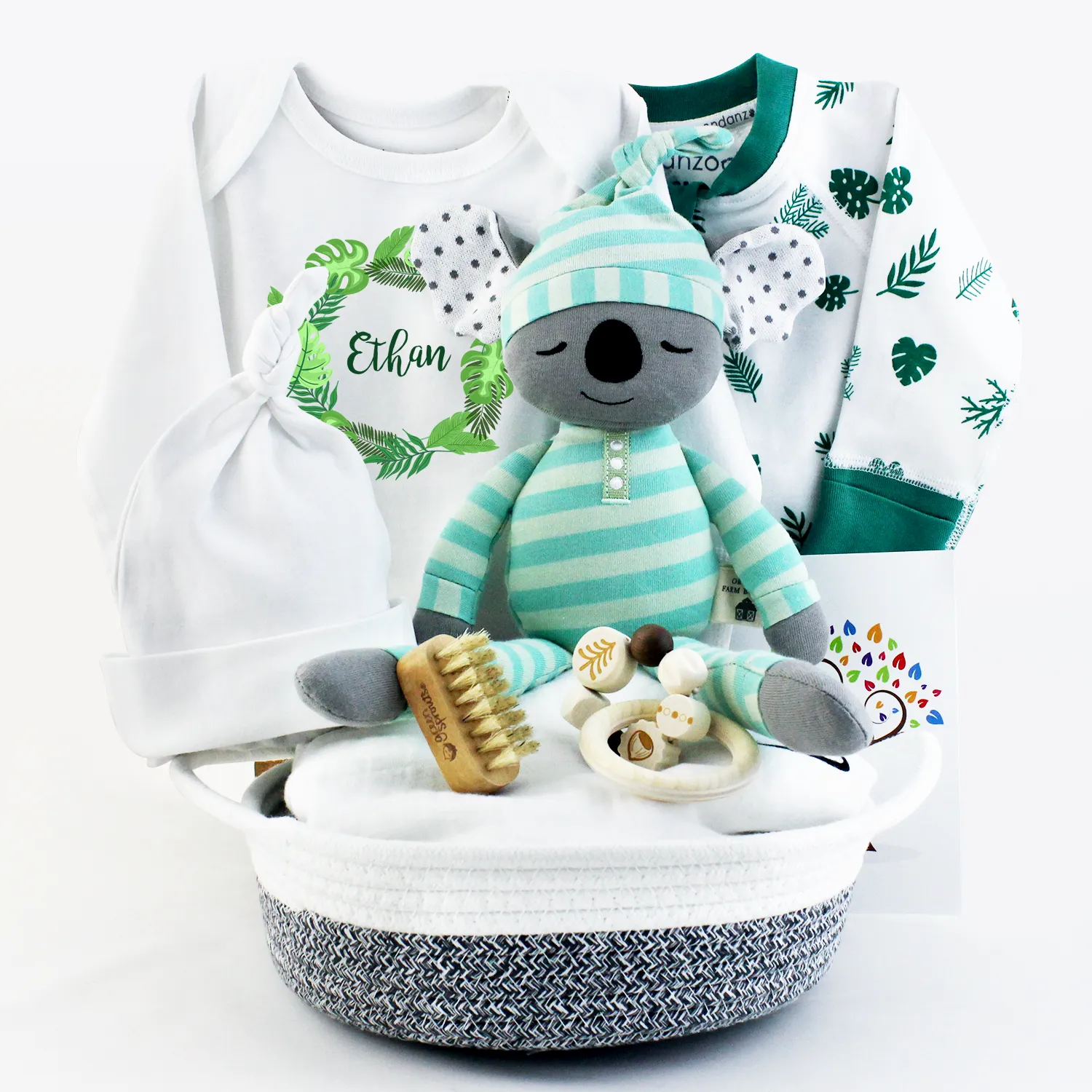 Zeronto Baby Gift Basket - Tropical Rainforest