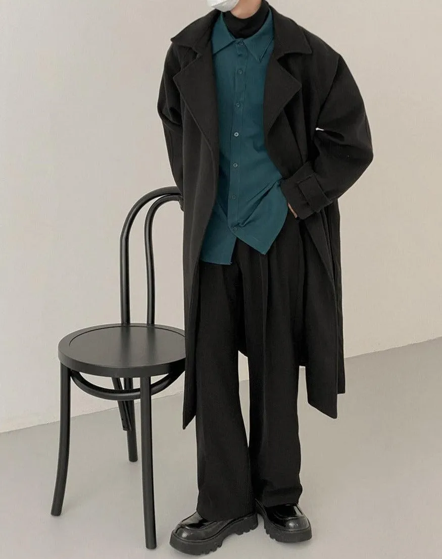 Zhou Essential Wrap-around Overcoat